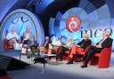 Gli ospiti sul palco di "Cortina InConTra"